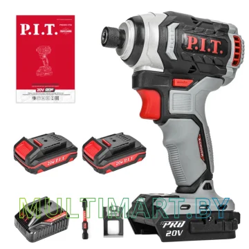 Винтоверт P.I.T. PSD20H-170A/2 (с 2-мя АКБ)